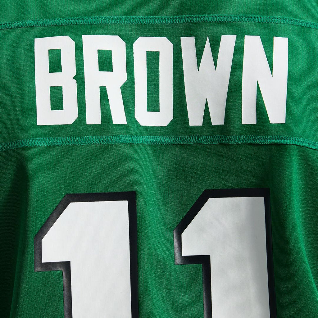 Men's Philadelphia Eagles A.J. Brown Kelly Green Alternate Game Player Jersey