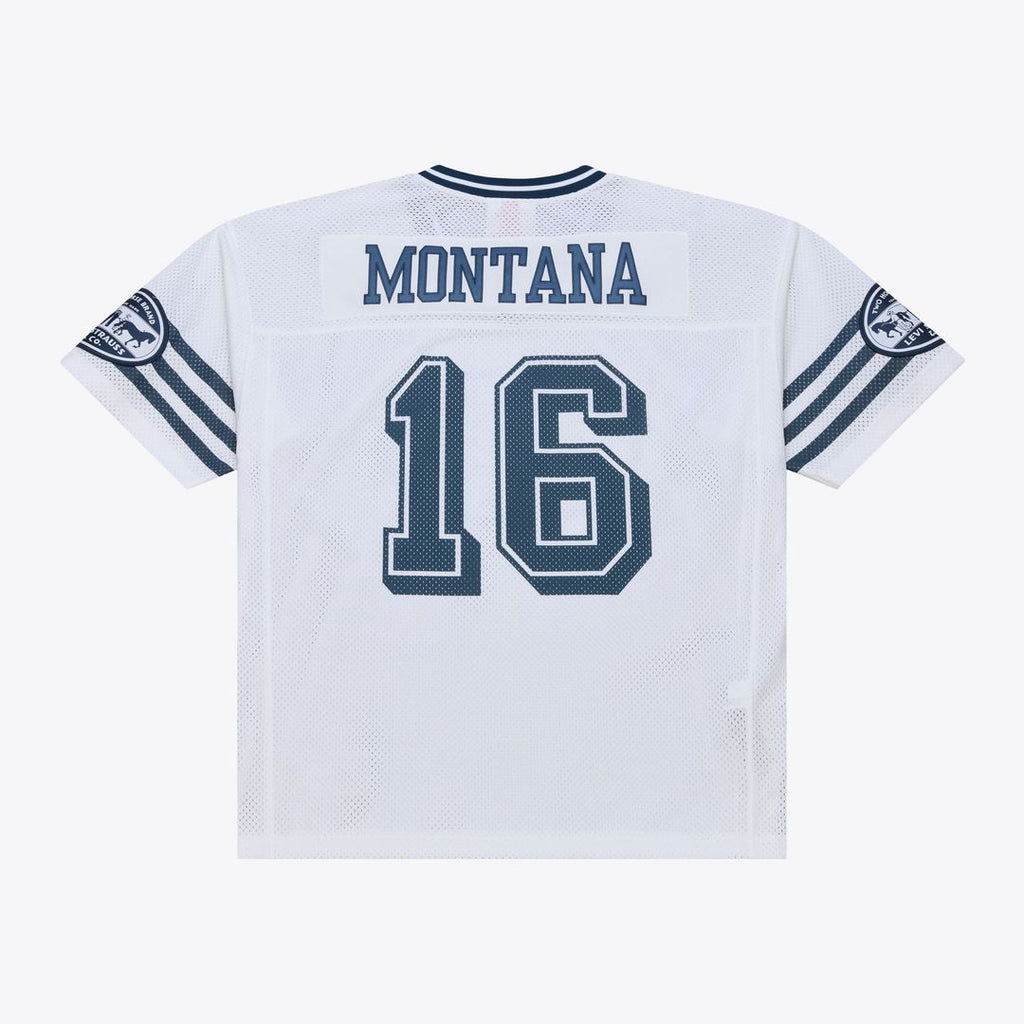 Unisex San Francisco 49ers Joe Montana x Levi's White Legacy Jersey