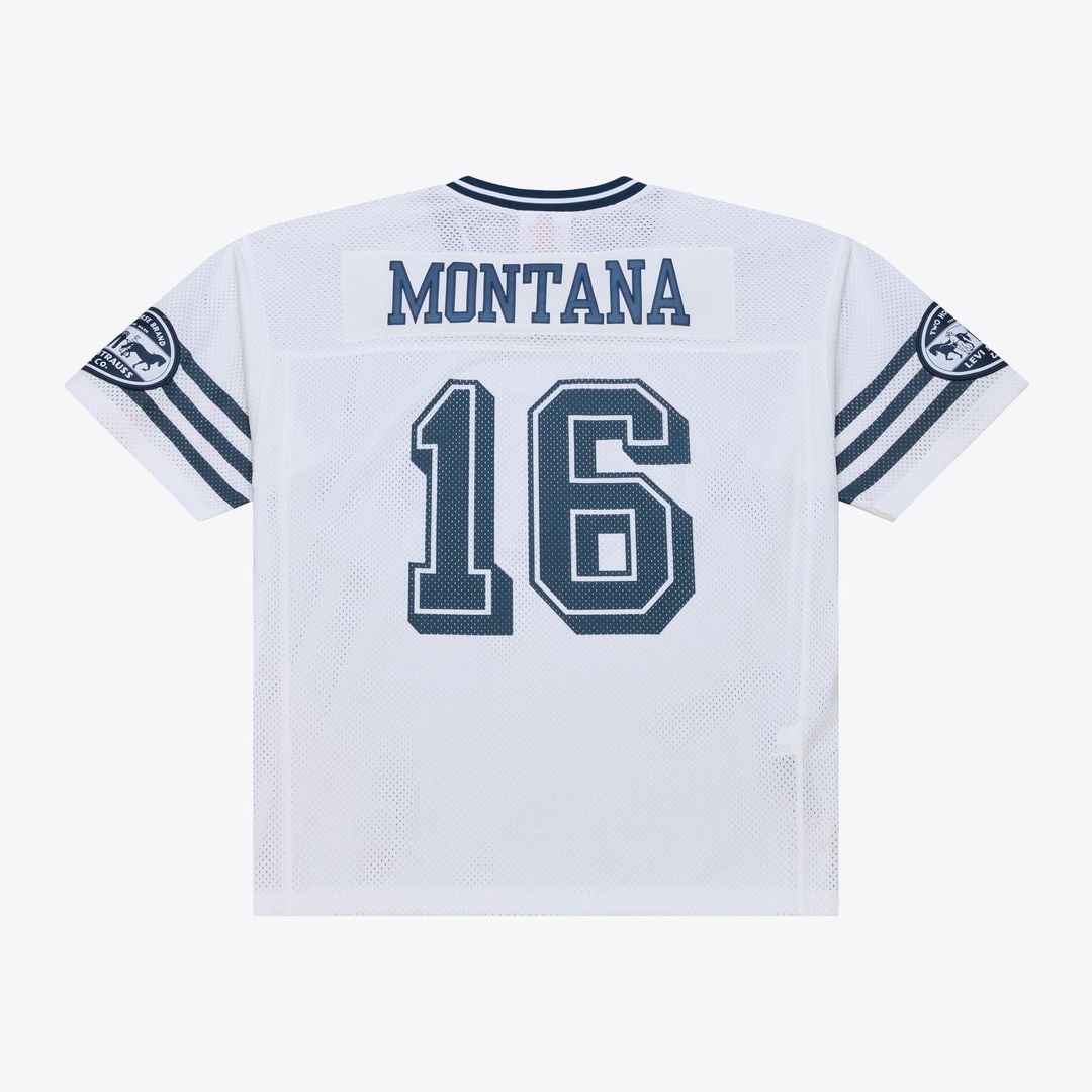 Unisex San Francisco 49ers Joe Montana x Levi's White Legacy Jersey