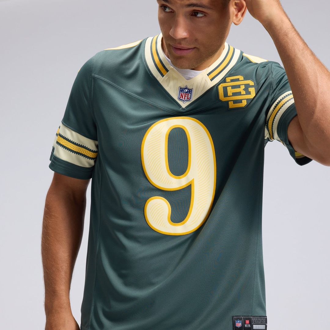 Men's Green Bay Packers Christian Watson Green 2026 Rivalries Collection Stitched Jersey