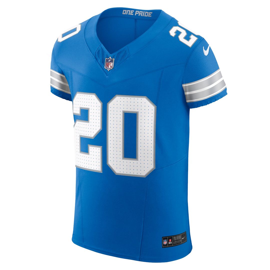 Men's Detroit Lions Barry Sanders Blue Team Vapor F.U.S.E. Elite Jersey