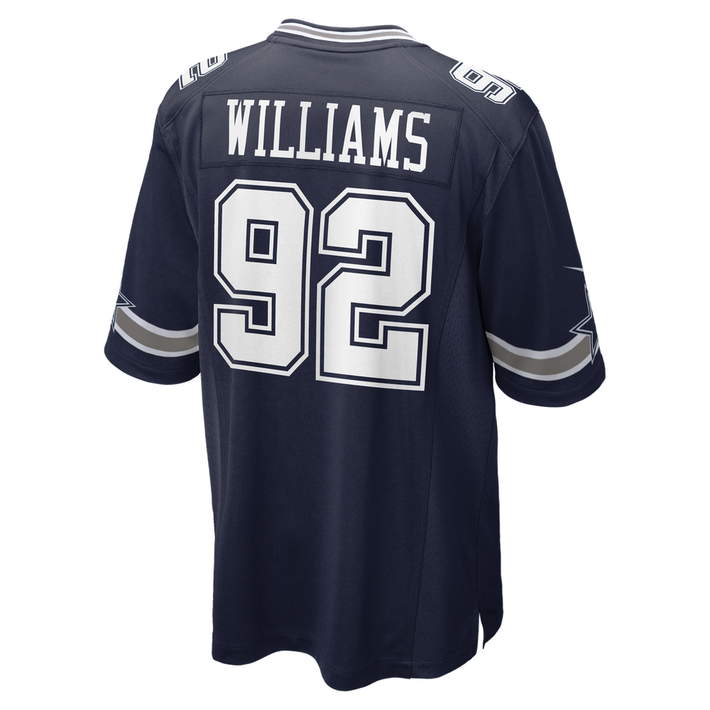 Men's Dallas Cowboys Quinnen Williams White