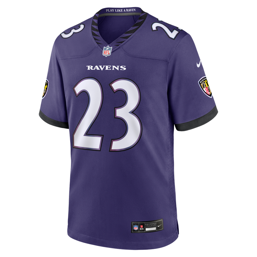 Men's Baltimore Ravens Adam Randall Purple Team