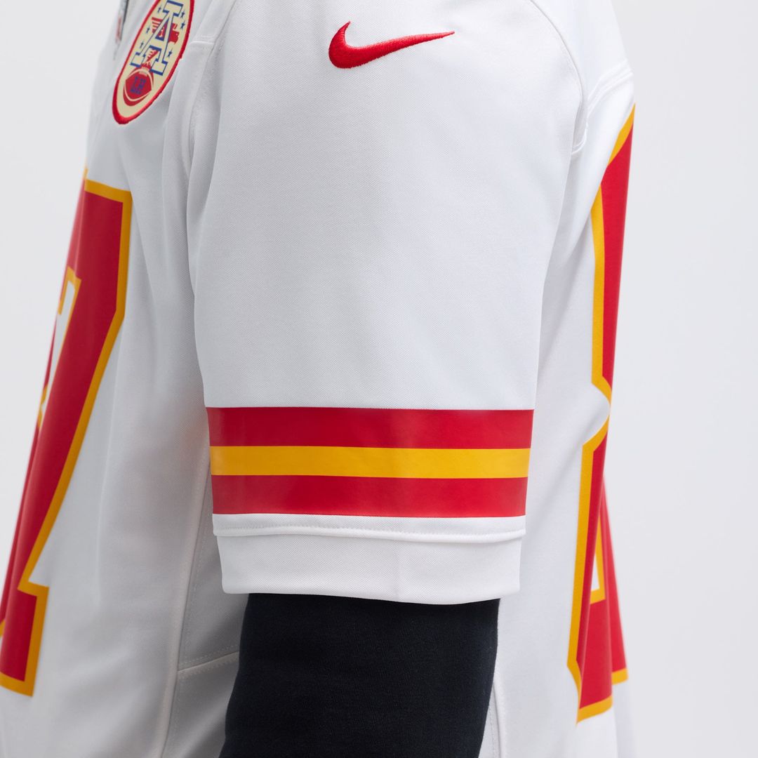 Men's Kansas City Chiefs Travis Kelce Red Vapor F.U.S.E.