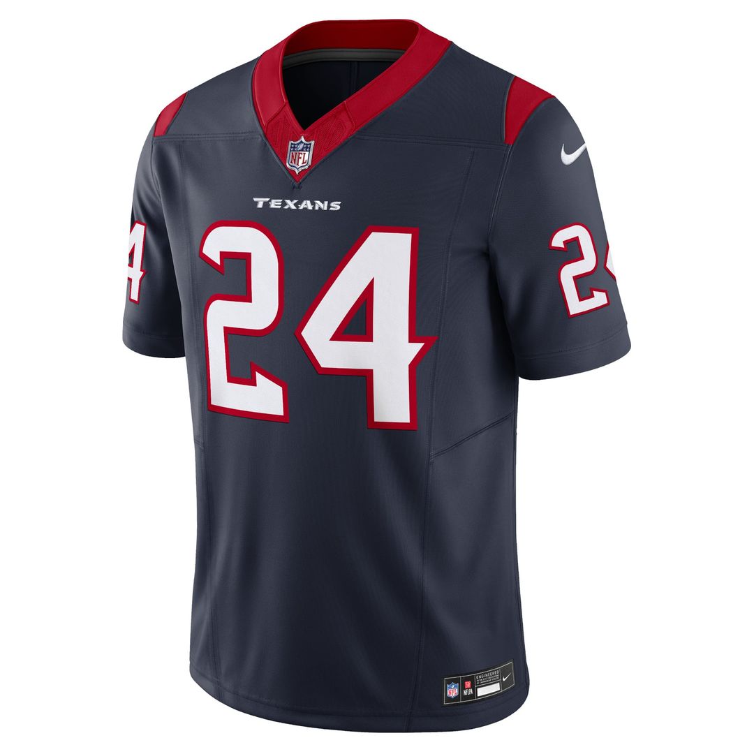 Men's Houston Texans Derek Stingley Jr. Navy Vapor F.U.S.E.