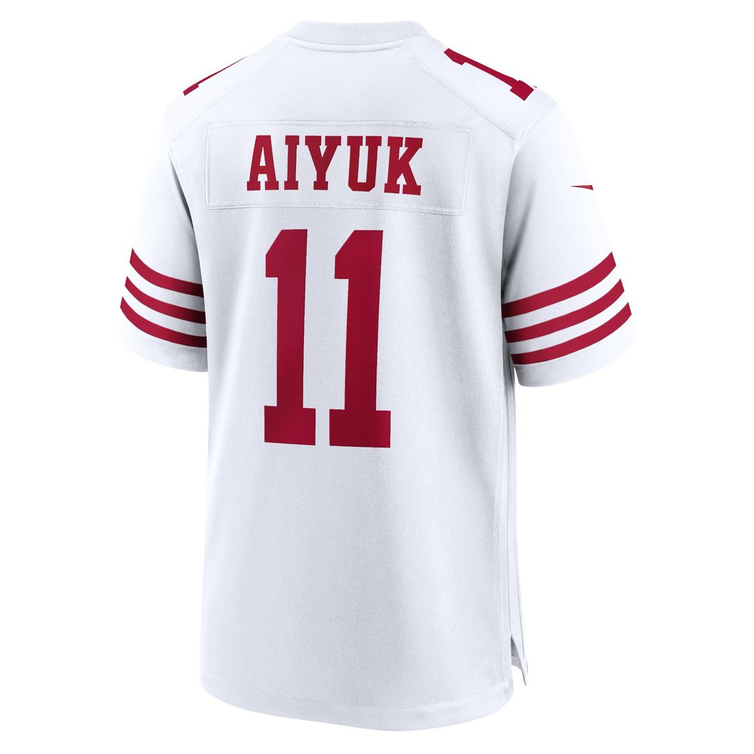 Men's San Francisco 49ers Brandon Aiyuk Scarlet Team Player