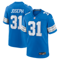 Men's Detroit Lions Kerby Joseph Blue Team