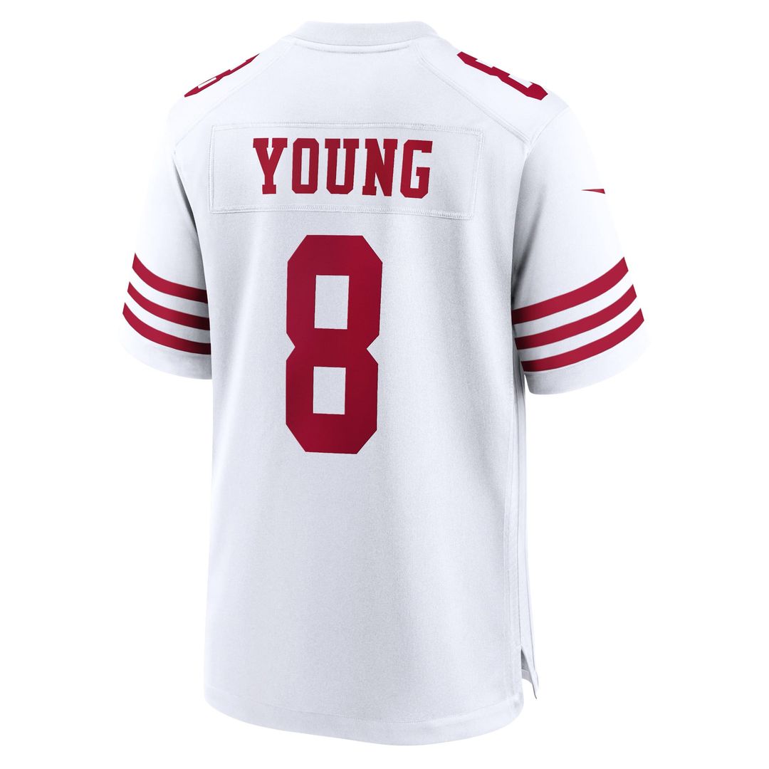 Men's San Francisco 49ers Steve Young White Retired Player