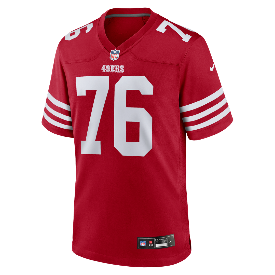 Men's San Francisco 49ers Vederian Lowe Scarlet Team