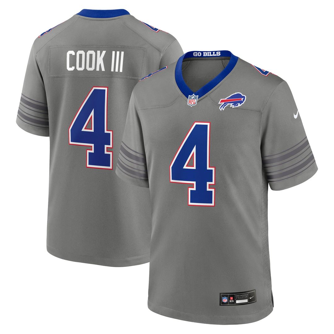 Men's Buffalo Bills James Cook III Royal Team