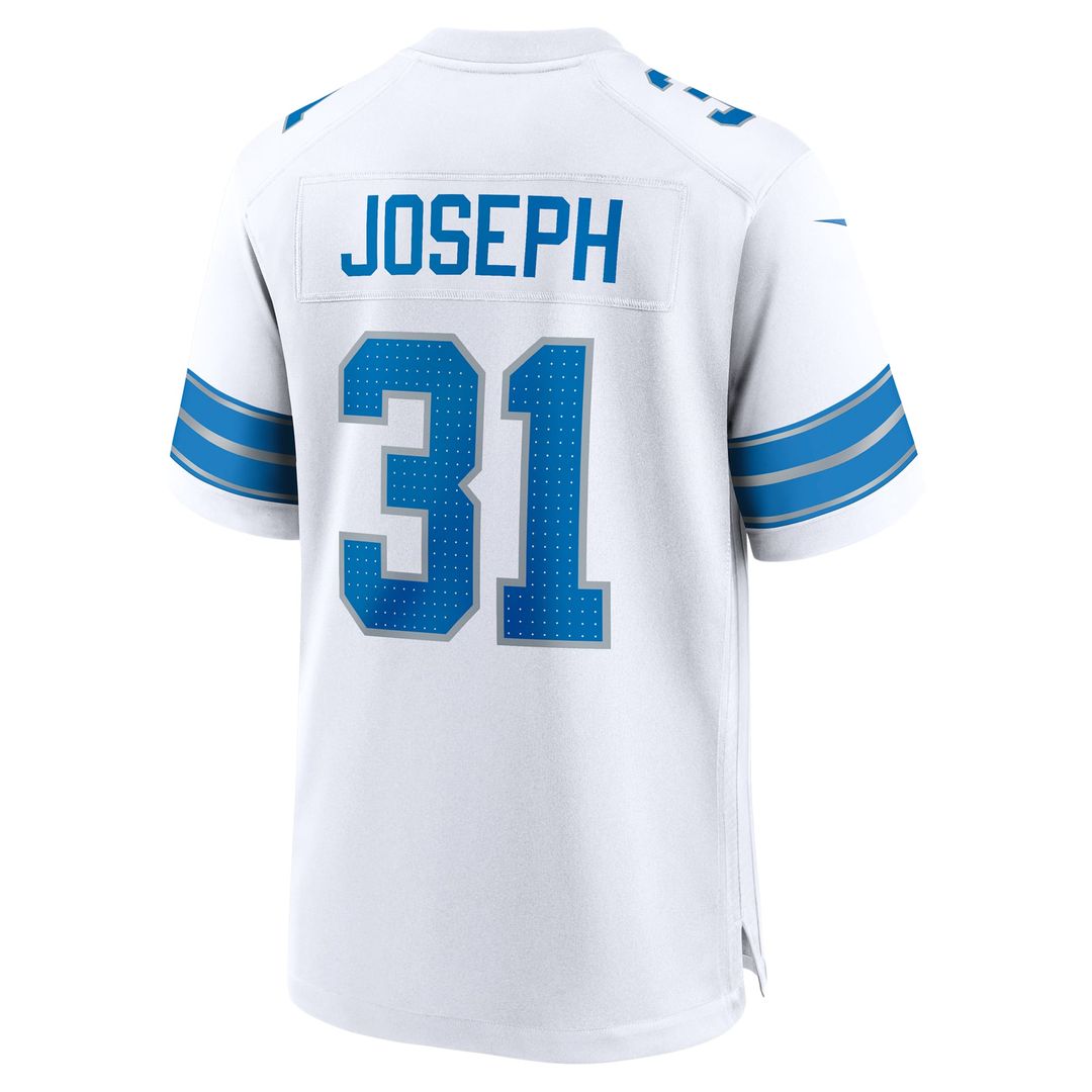 Men's Detroit Lions Kerby Joseph White
