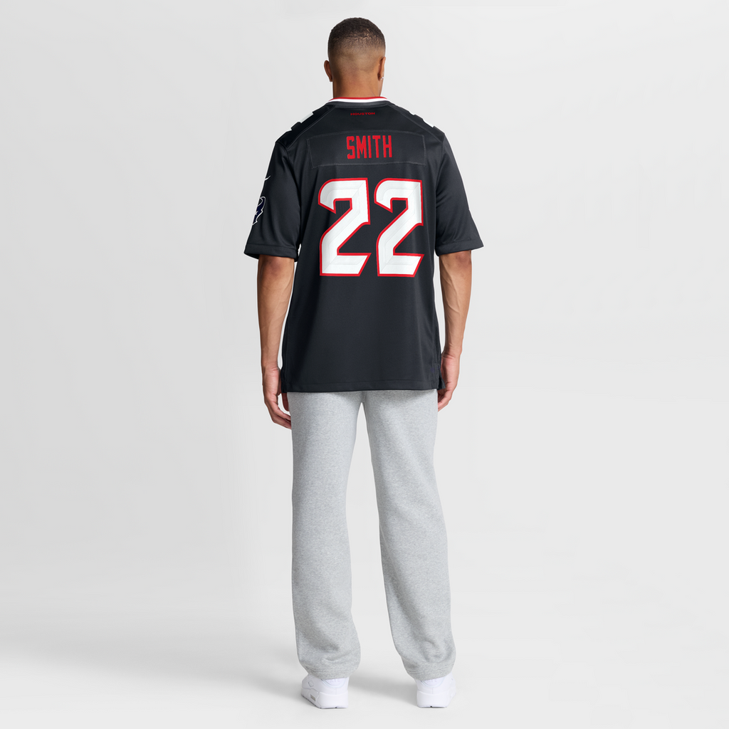 Men's Houston Texans Jaylin Smith Navy Team