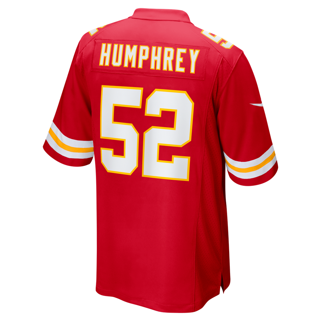Men's Kansas City Chiefs Creed Humphrey Red