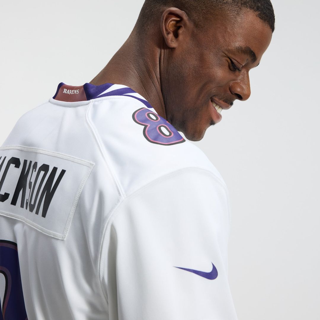 Men's Baltimore Ravens Lamar Jackson Black Alternate