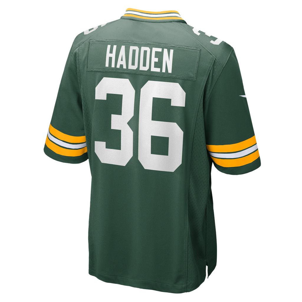 Men's Green Bay Packers Kamal Hadden Green Team Jersey