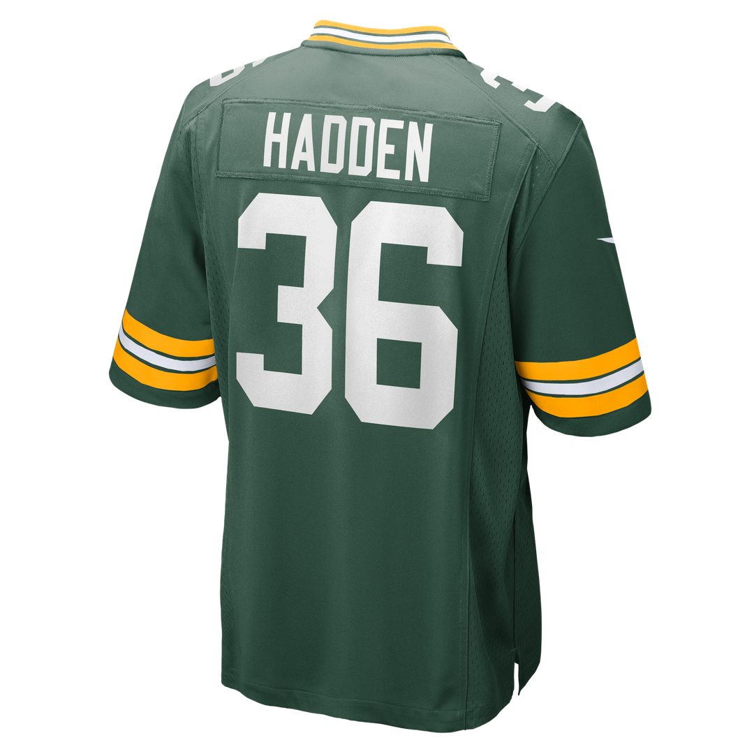 Men's Green Bay Packers Kamal Hadden Green Team Jersey