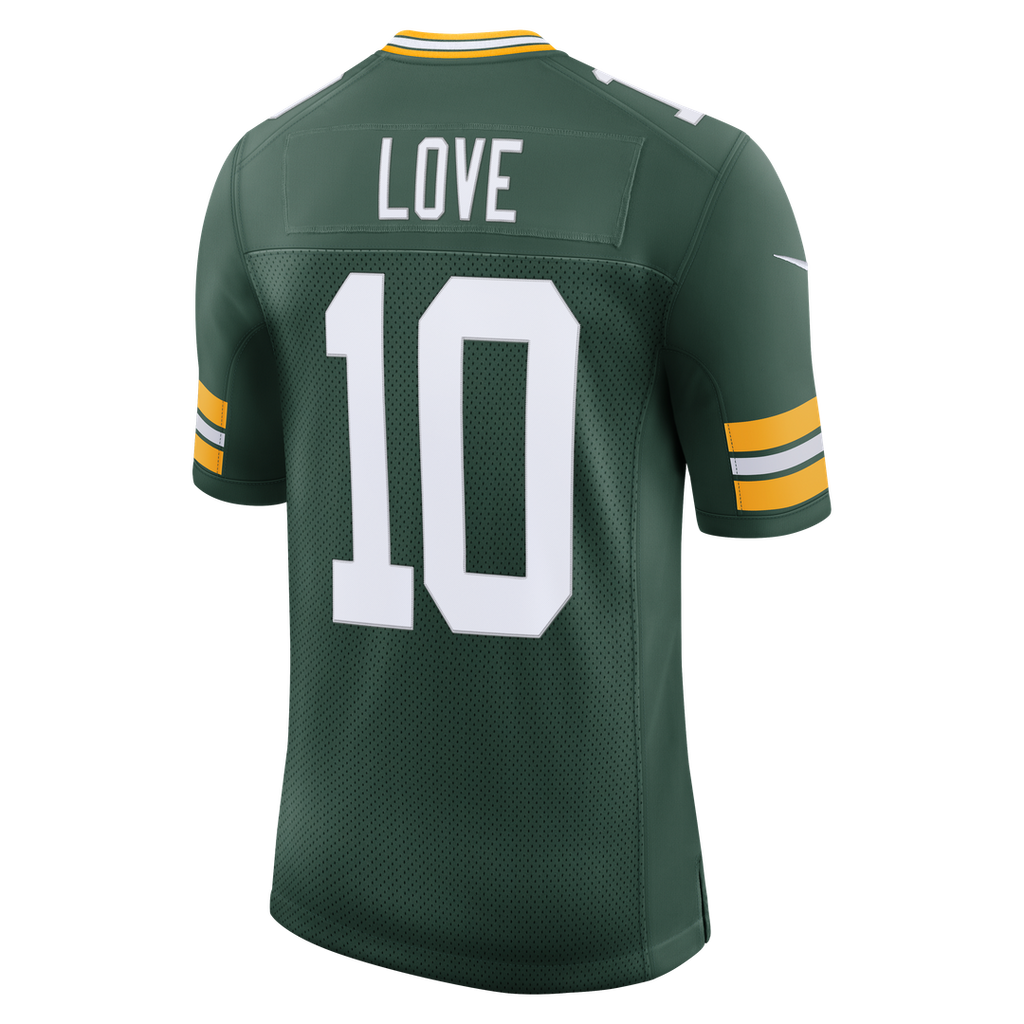 Men's Green Bay Packers Love Green Stitched Jersey