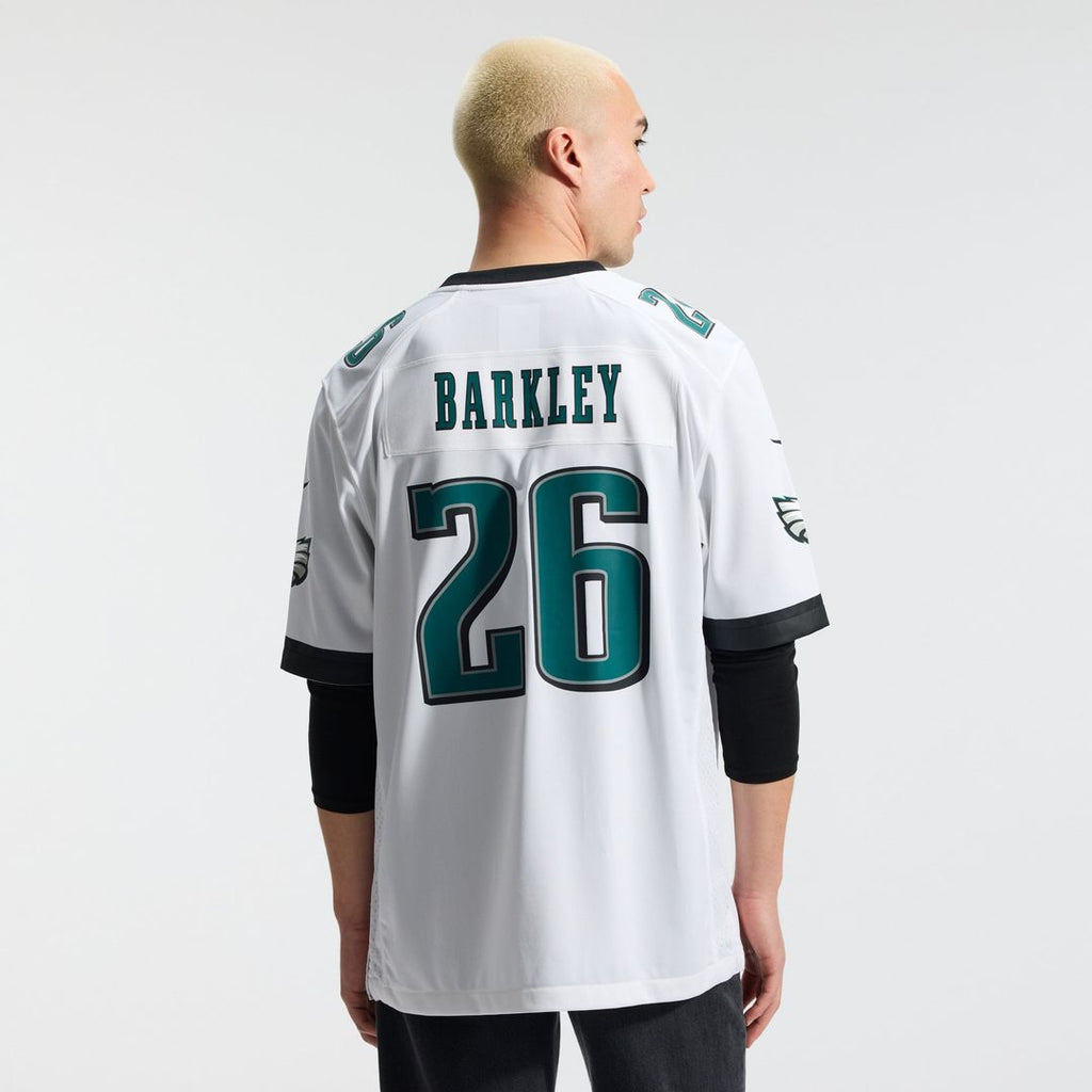 Men's Philadelphia Eagles Saquon Barkley White