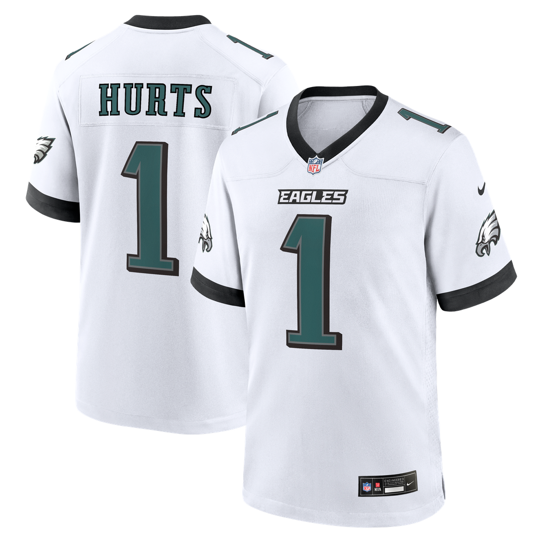 Men's Philadelphia Eagles Jalen Hurts Black Alternate