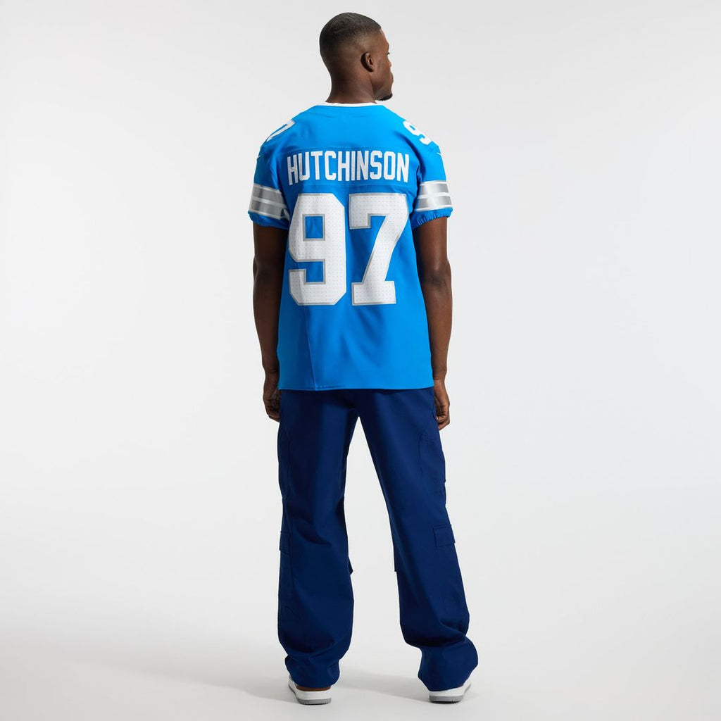 Men's Detroit Lions Aidan Hutchinson Black Alternate Vapor F.U.S.E. Elite Jersey