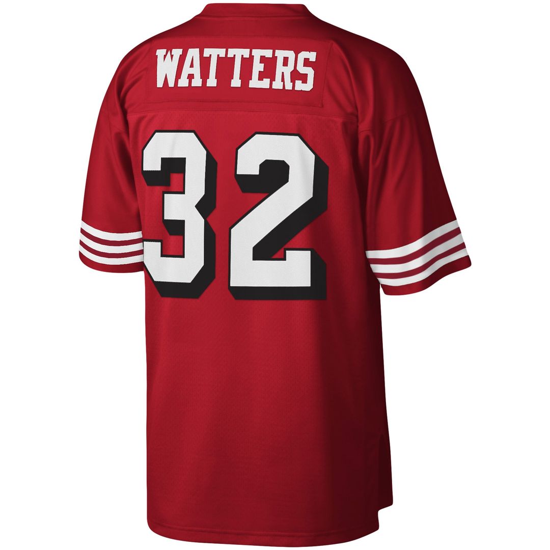 Men's San Francisco 49ers Ricky Watters White Legacy Replica Jersey