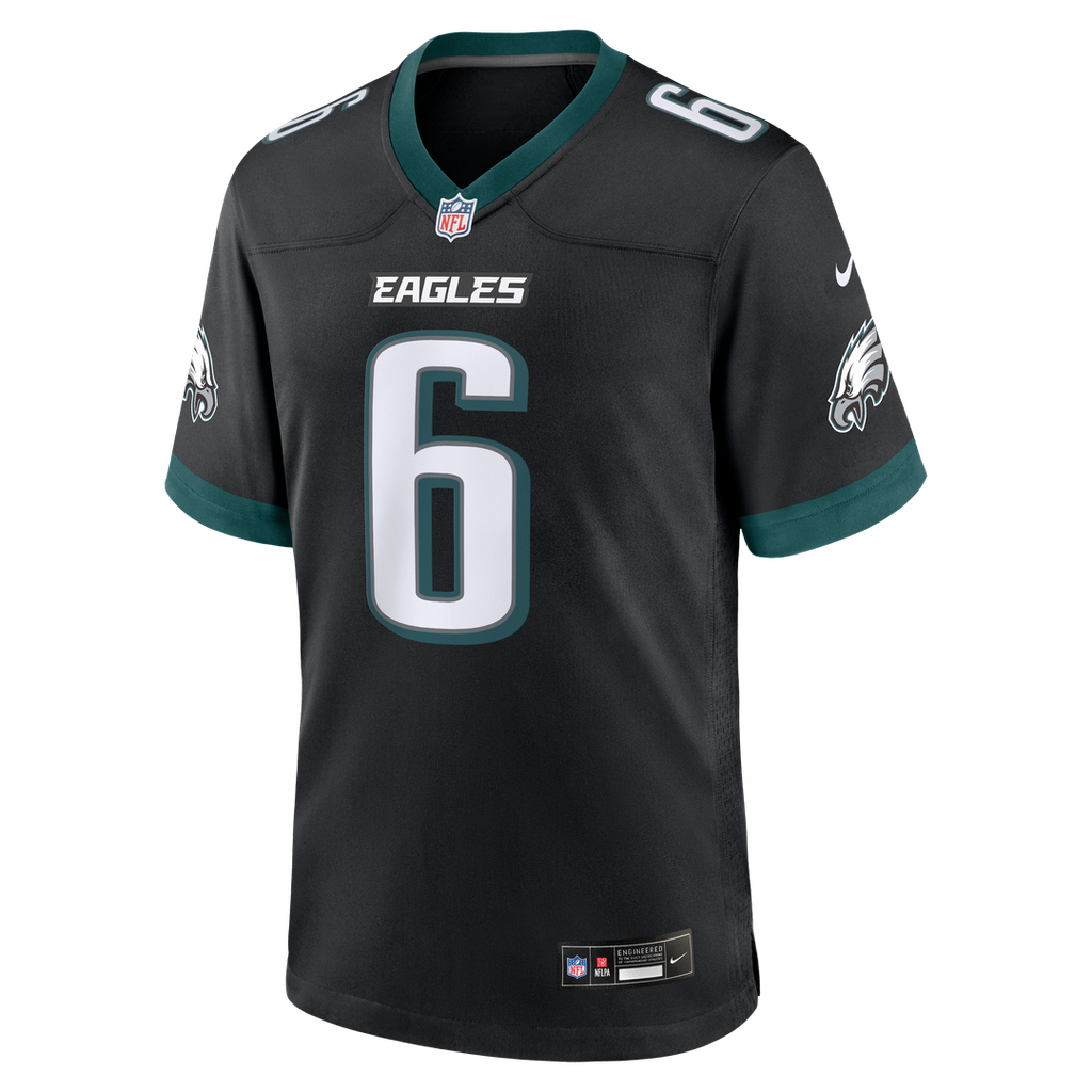Men's Philadelphia Eagles DeVonta Smith Midnight Green Team