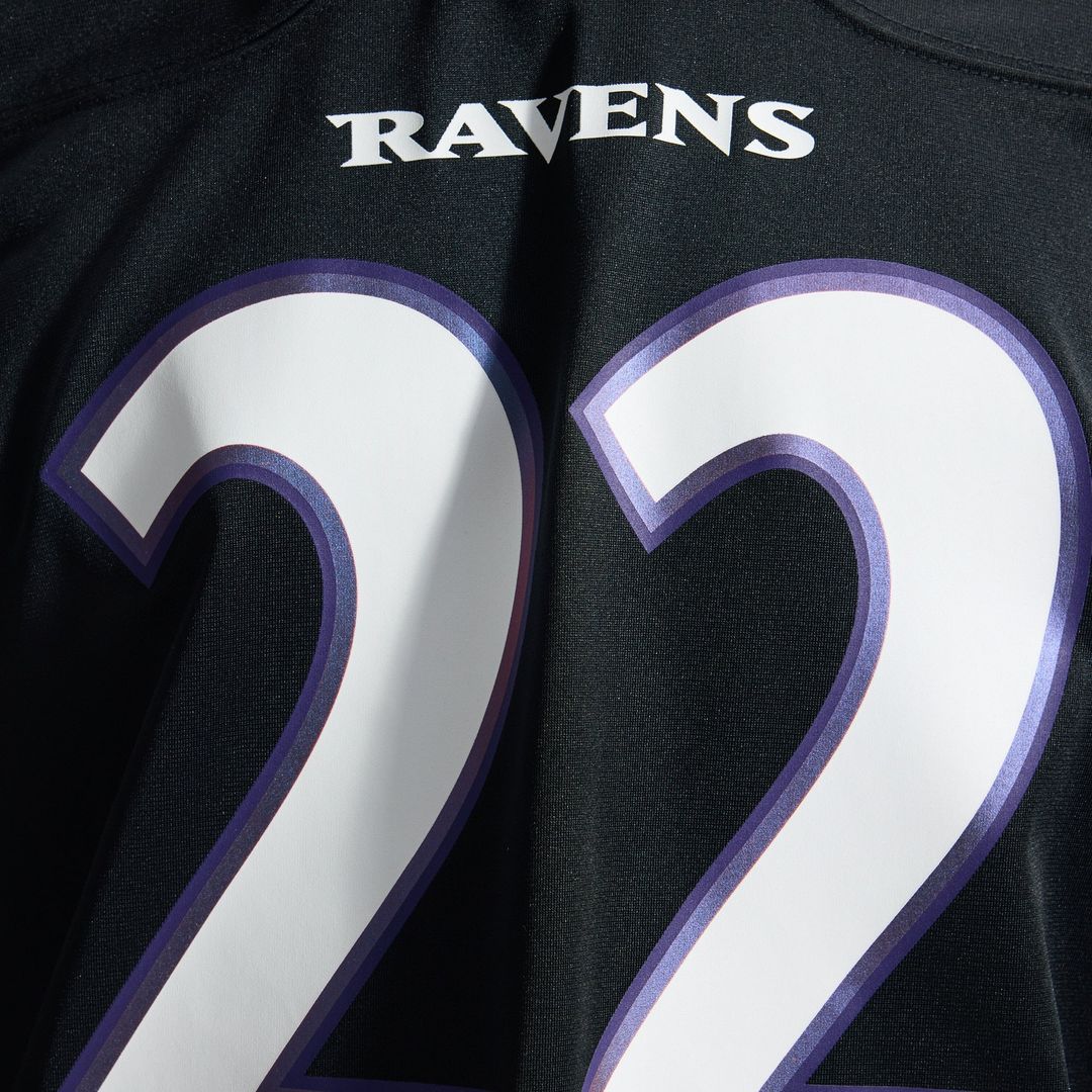 Men's Baltimore Ravens Derrick Henry Black Alternate