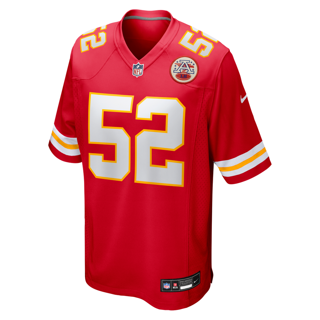 Men's Kansas City Chiefs Creed Humphrey Red