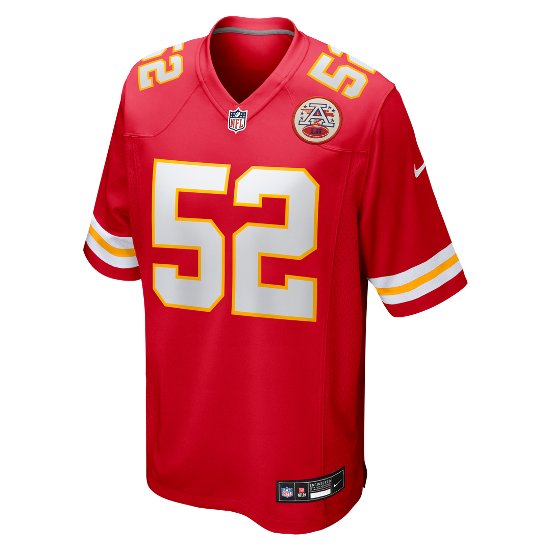 Men's Kansas City Chiefs Creed Humphrey Red