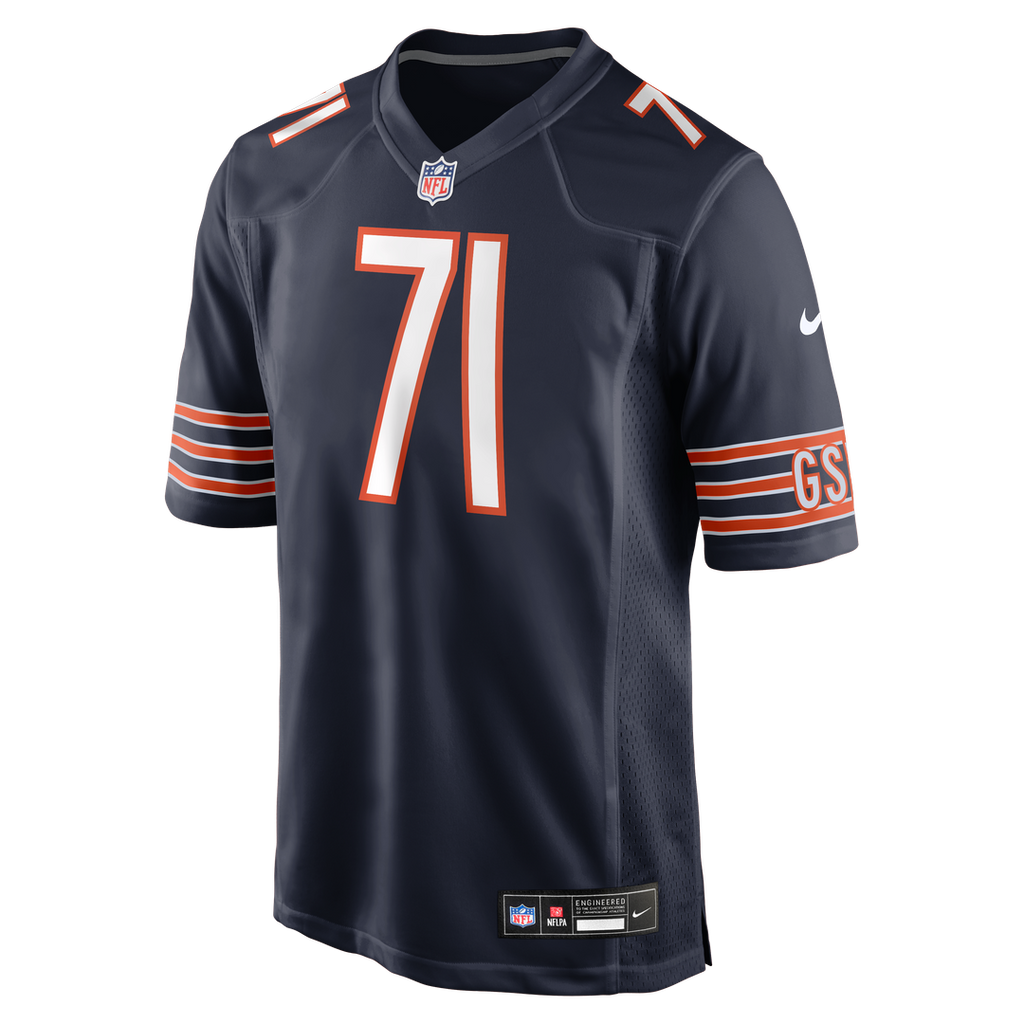 Men's Chicago Bears Ryan Bates Navy