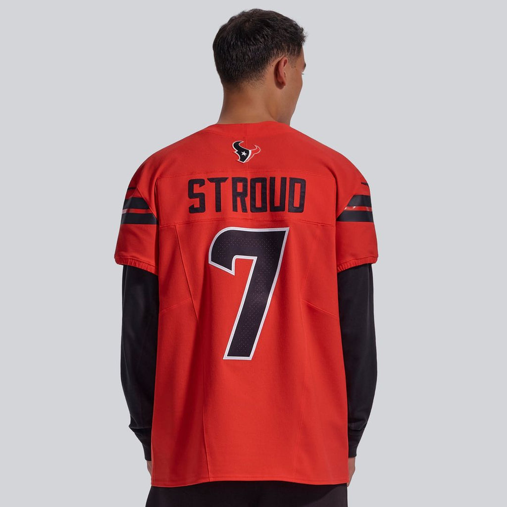 Men's Houston Texans C.J. Stroud Red Alternate Vapor F.U.S.E. Elite Jersey