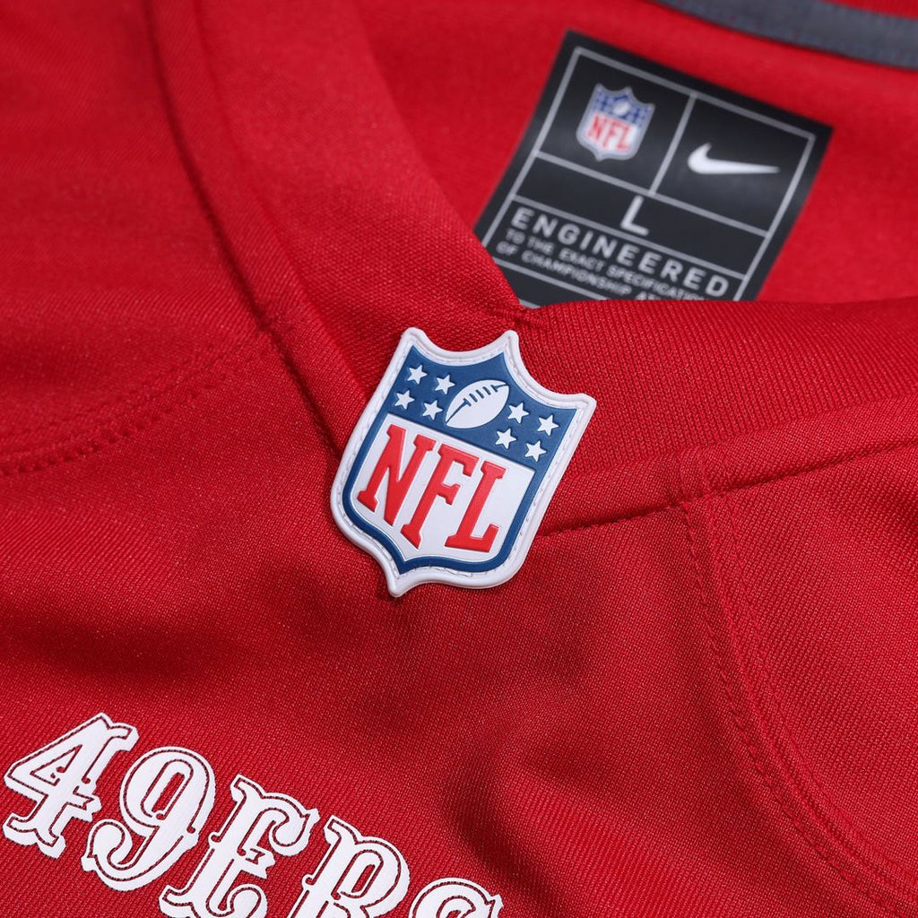 Men's San Francisco 49ers Dominick Puni Scarlet Team
