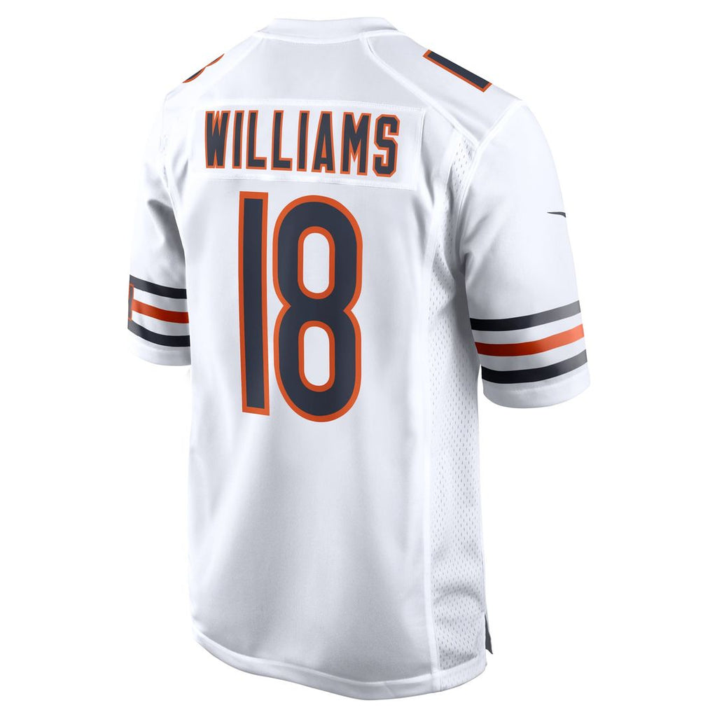 Men's Chicago Bears Caleb Williams White First Round Pick Player