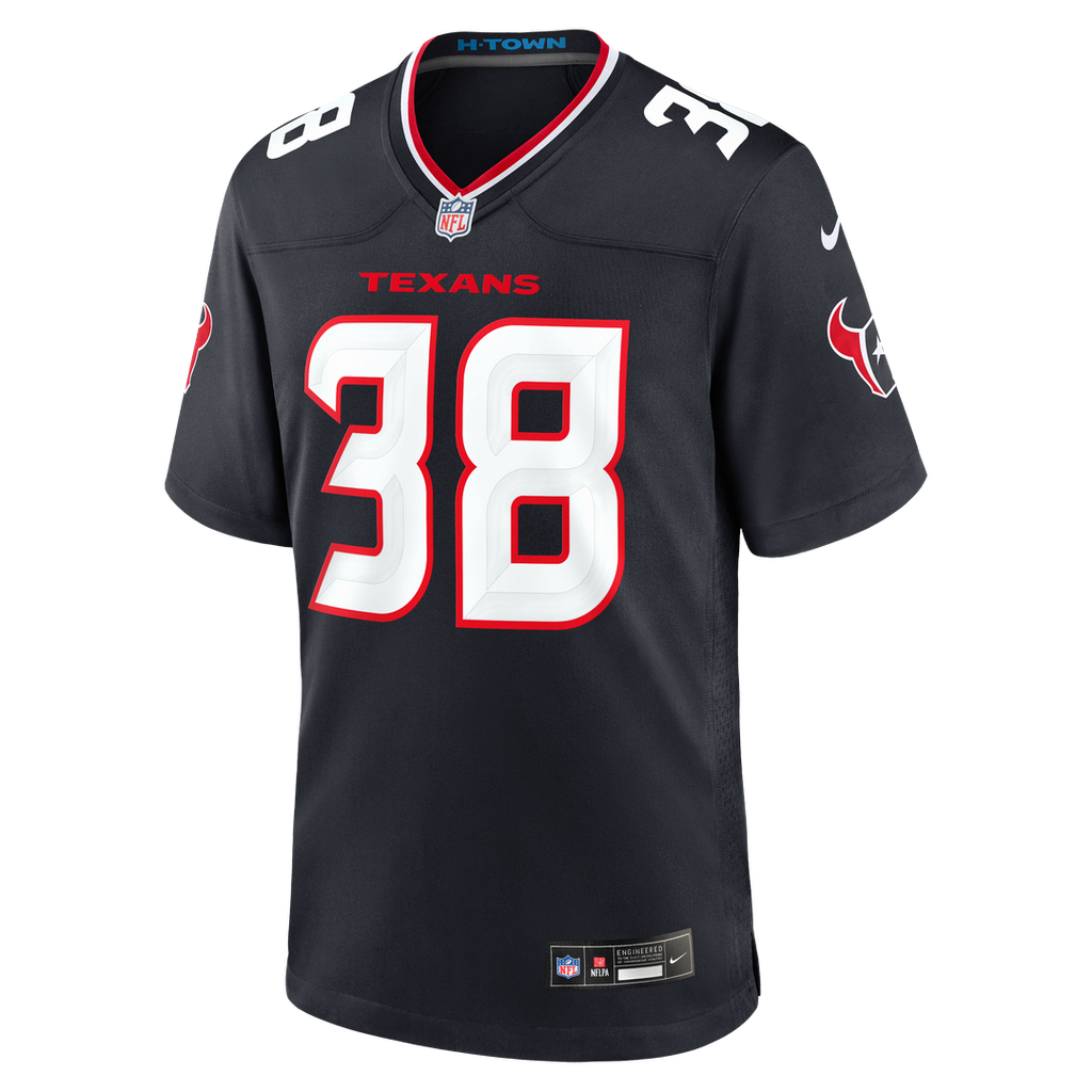 Men's Houston Texans Kai Kroeger Navy Team