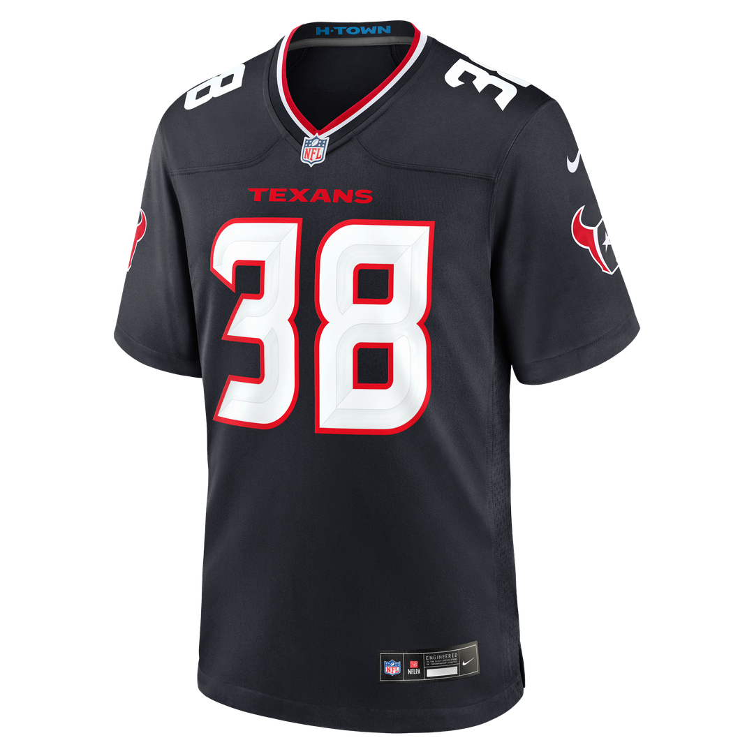 Men's Houston Texans Kai Kroeger Navy Team