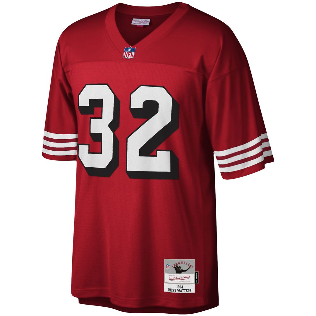 Men's San Francisco 49ers Ricky Watters Scarlet Legacy Replica Jersey