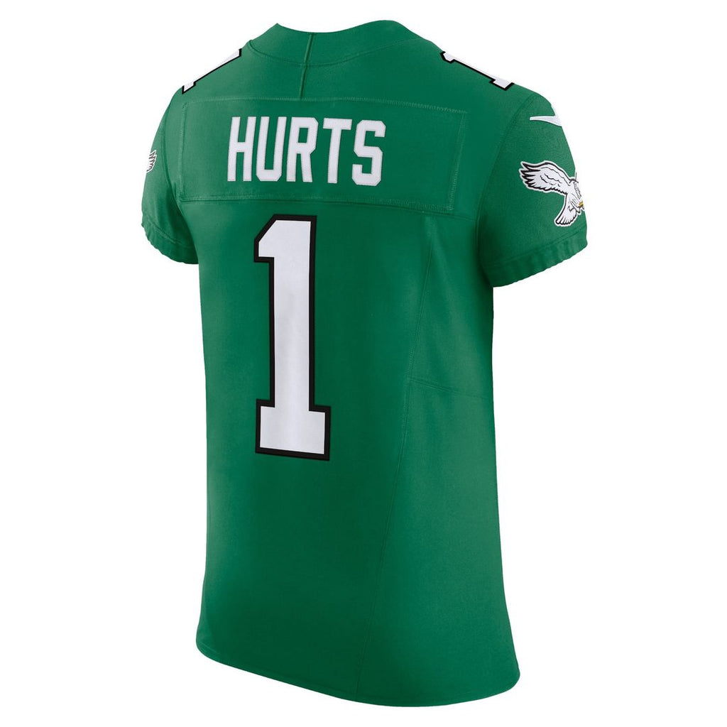 Men's Philadelphia Eagles Jalen Hurts Kelly Green Alternate Vapor F.U.S.E. Elite Jersey