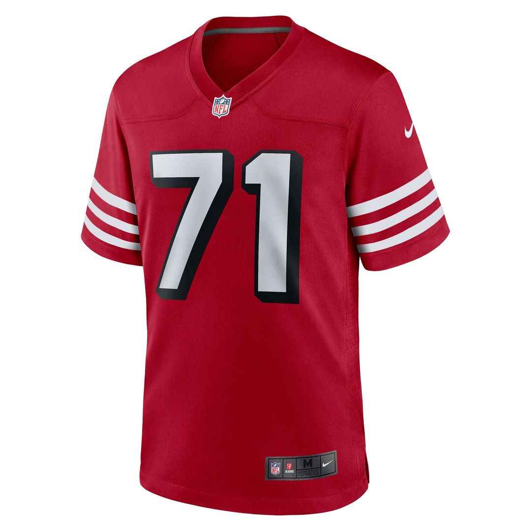 Men's San Francisco 49ers Trent Williams Scarlet Alternate