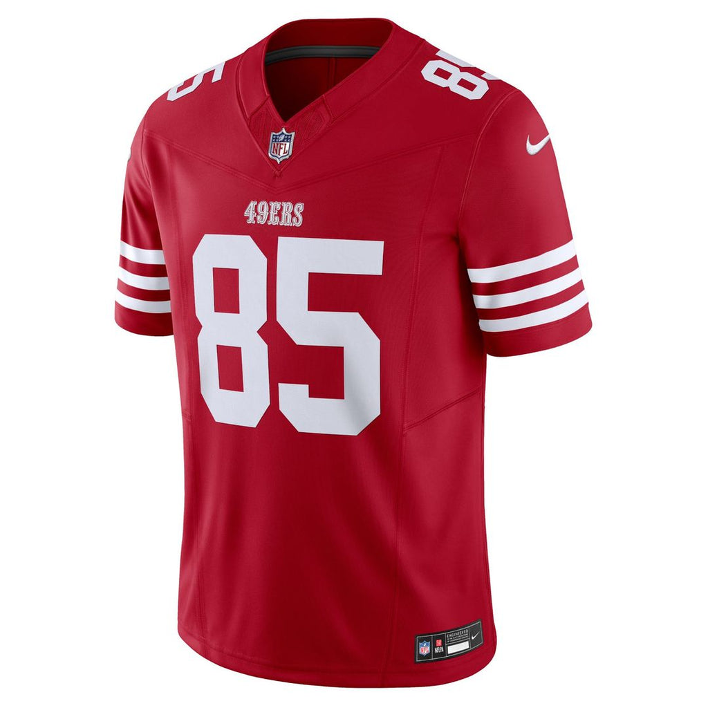 Men's San Francisco 49ers George Kittle Scarlet Vapor F.U.S.E.