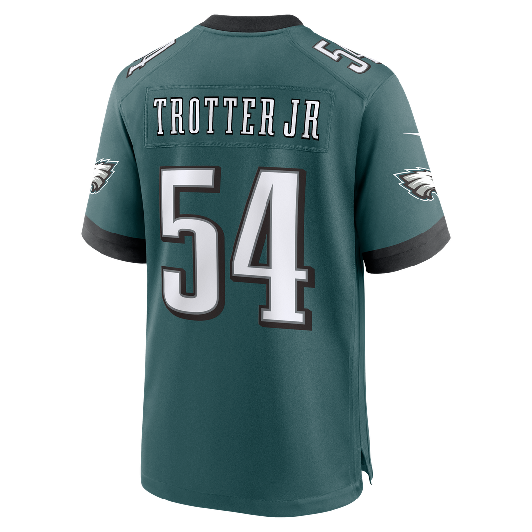 Men's Philadelphia Eagles Jeremiah Trotter Jr. Midnight Green Team