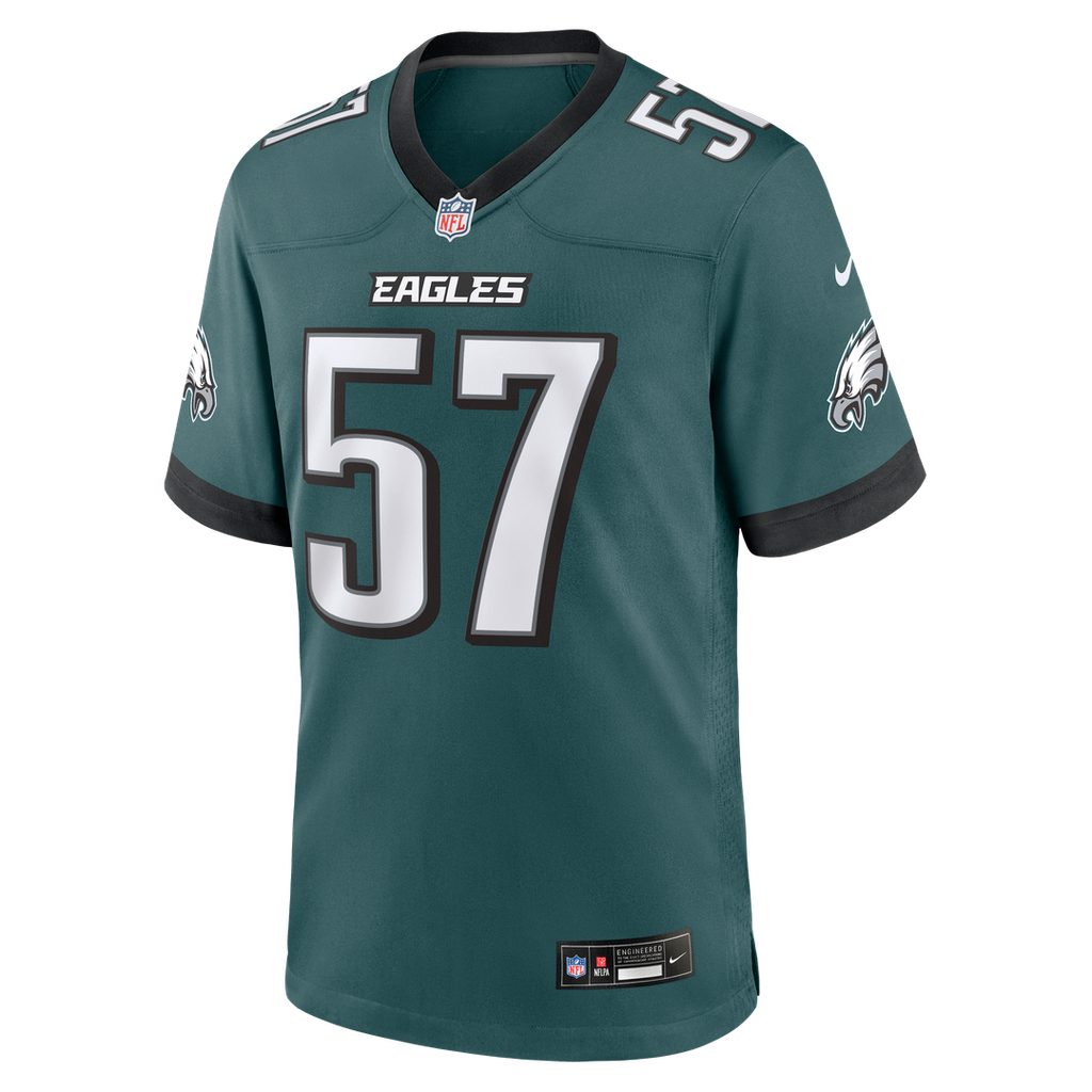 Men's Philadelphia Eagles A.J. Epenesa Midnight Green Team