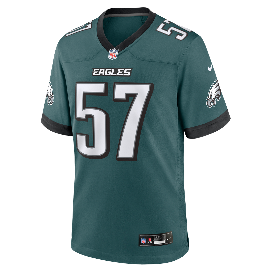 Men's Philadelphia Eagles A.J. Epenesa Midnight Green Team