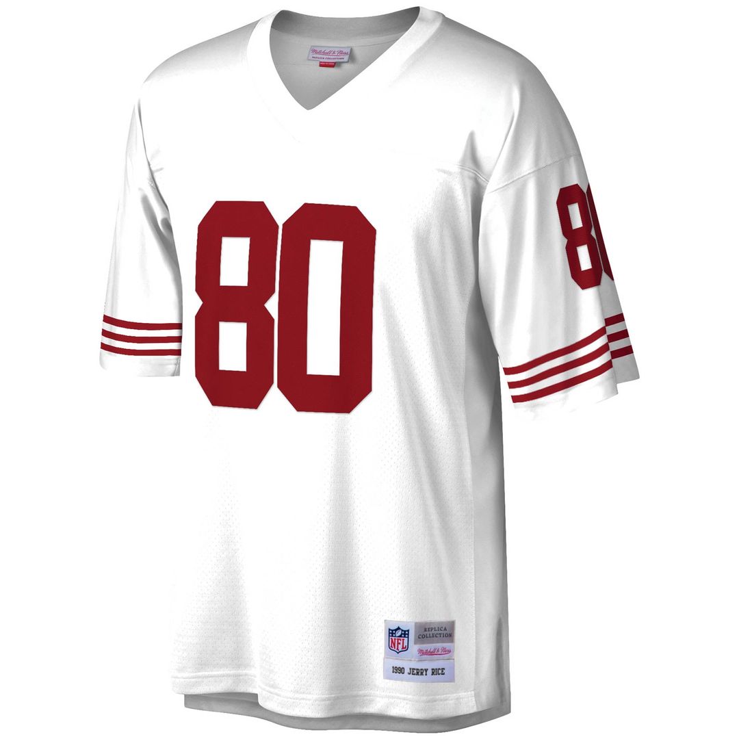 Men's San Francisco 49ers Jerry Rice Scarlet Legacy Replica Jersey