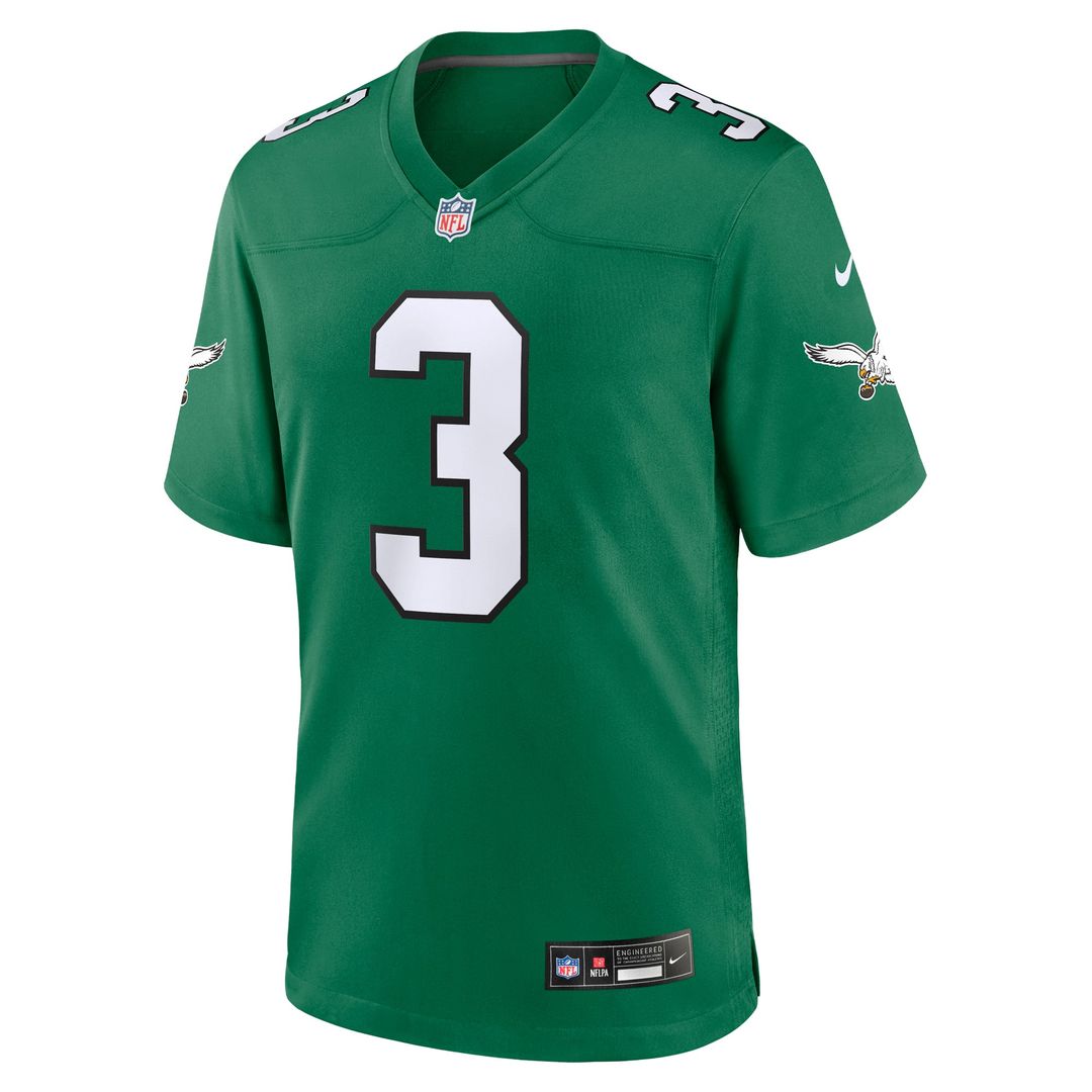 Men's Philadelphia Eagles Nolan Smith Kelly Green Alternate