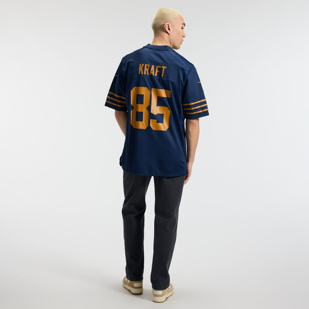 Men's Green Bay Packers Tucker Kraft Navy Alternate Jersey