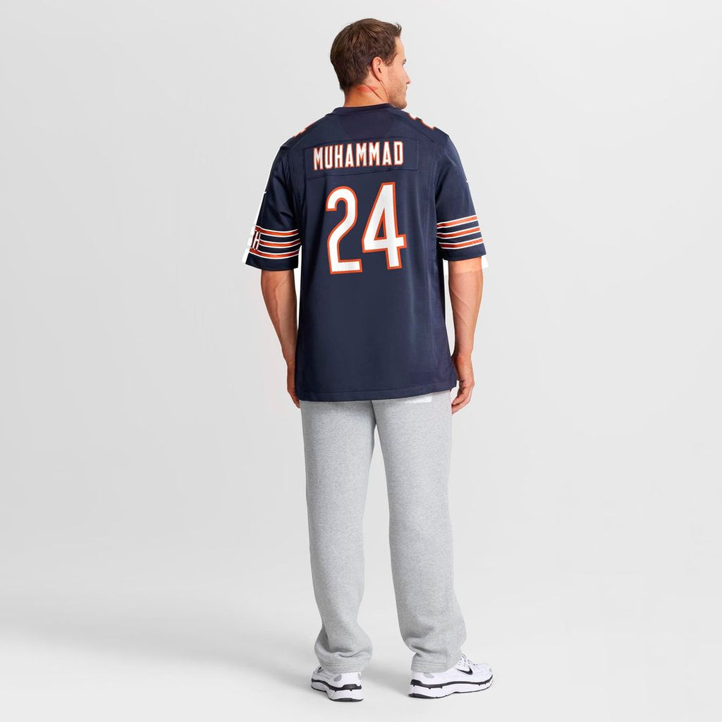 Men's Chicago Bears Malik Muhammad Navy Team