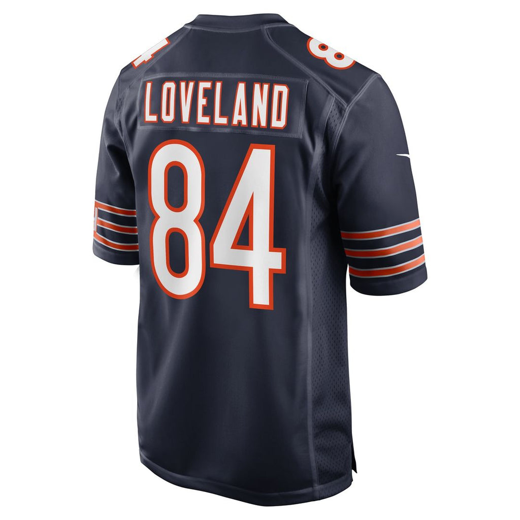 Men's Chicago Bears Colston Loveland Navy Team