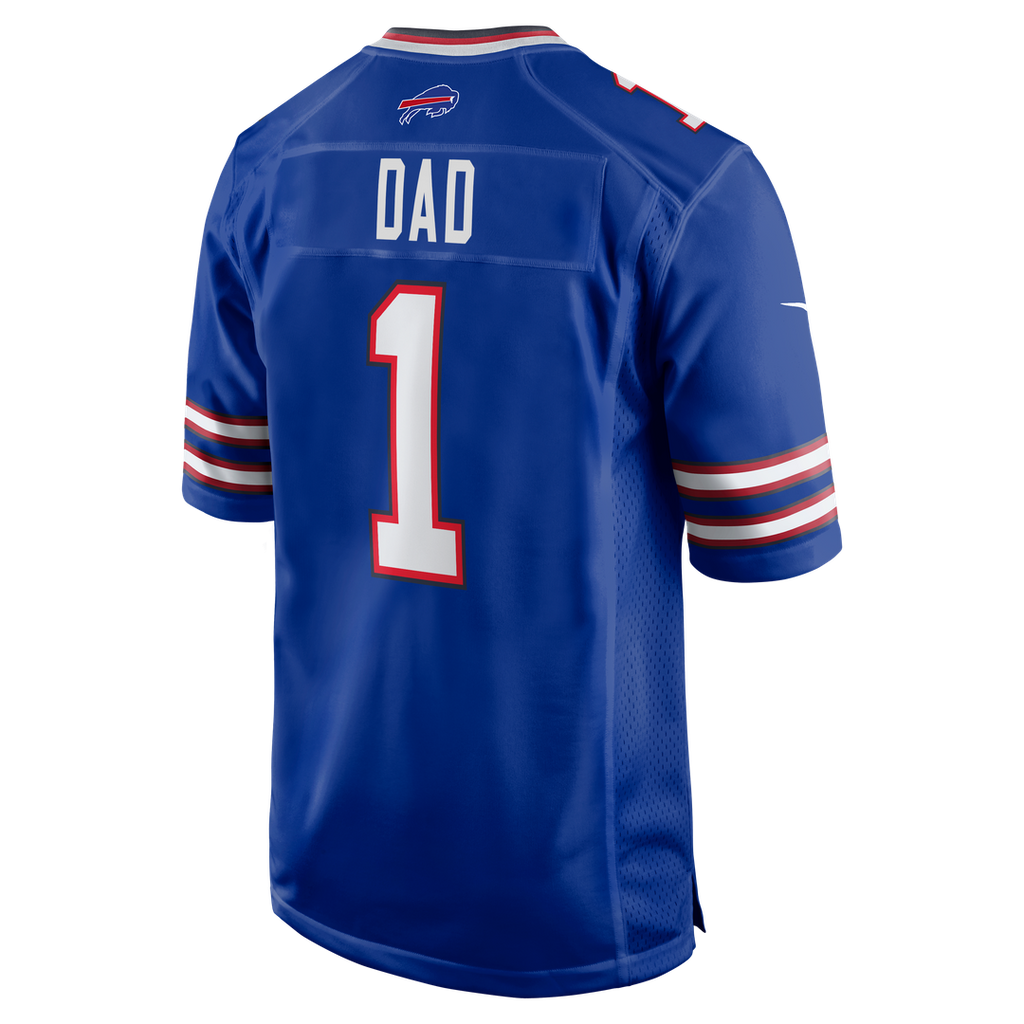 Men's Buffalo Bills Number 1 Dad Royal