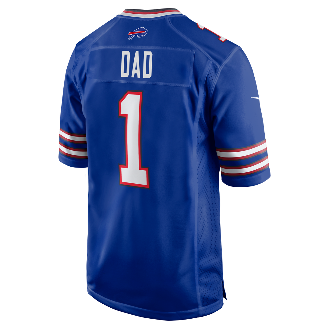 Men's Buffalo Bills Number 1 Dad Royal