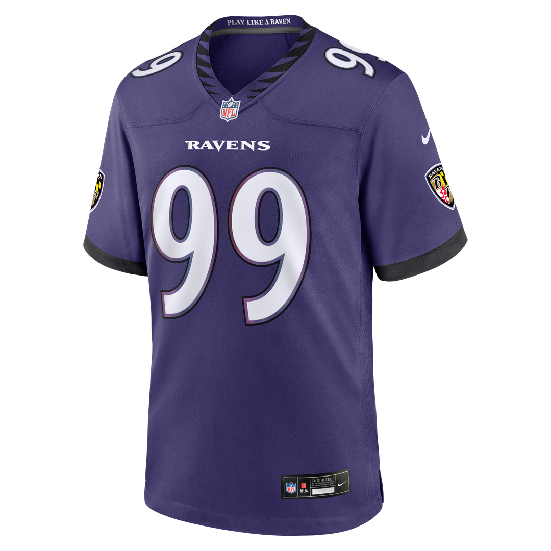Men's Baltimore Ravens Rayshaun Benny Purple Team